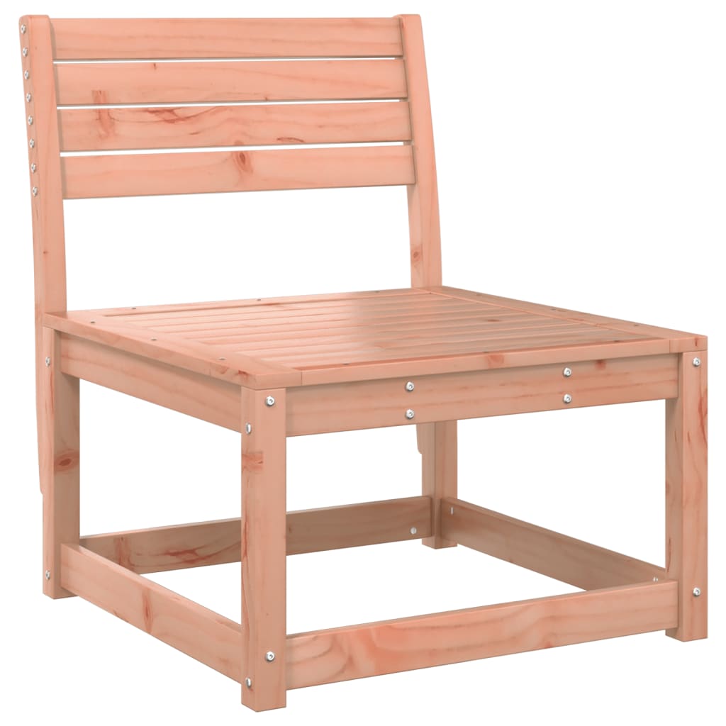 Solid Wood Douglas Garden Sofas with Cushions - 2 Piece Set