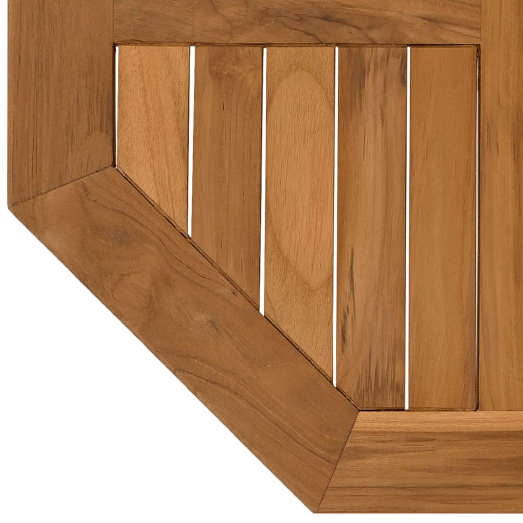 Octagonal Solid Teak Wood Table Top 60x60x2.5 cm