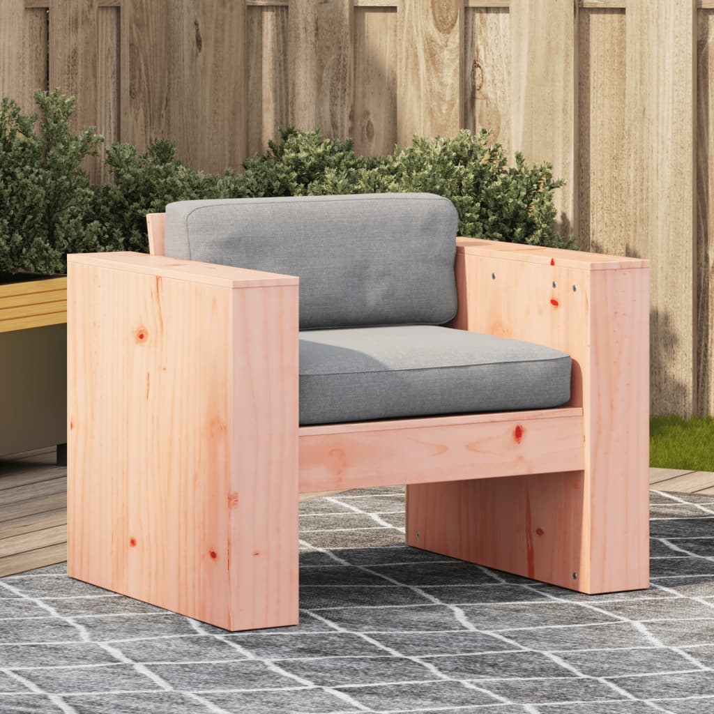 Solid Wood Douglas Garden Sofa - 79x60x62 cm Outdoor Furniture