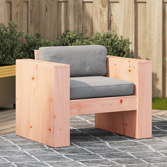 Solid Wood Douglas Garden Sofa - 79x60x62 cm Outdoor Furniture