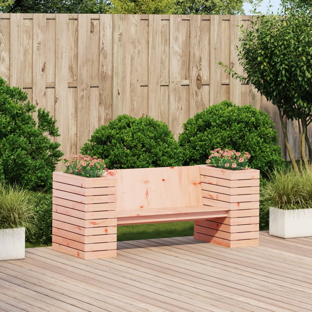 Solid Wood Douglas Planter Bench 167.5x60x65 cm - Stylish & Durable