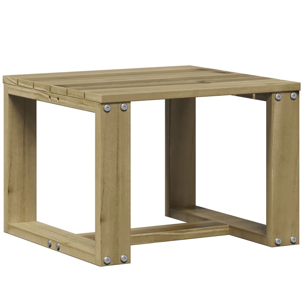 3-Piece Pine Wood Garden Lounge Set - Impregnated Finish