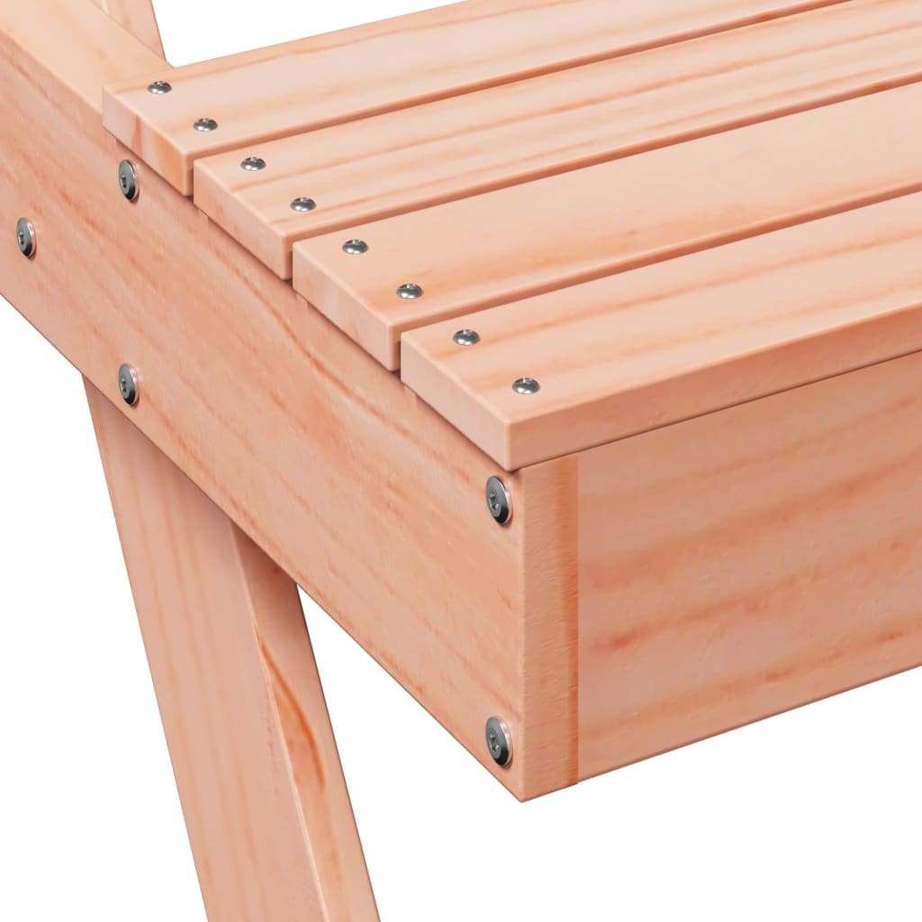 Solid Wood Douglas Picnic Table - 105x134x75 cm - Natural Finish