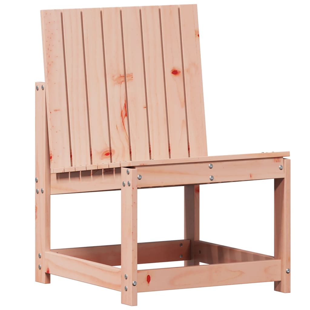 Solid Wood Douglas Garden Chair - 50.5x55x77 cm Patio Seating