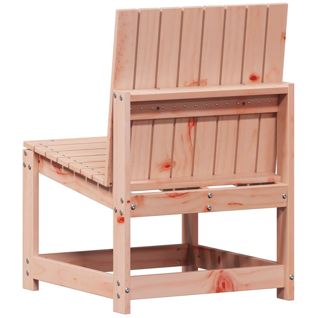 Solid Wood Douglas Garden Chair - 50.5x55x77 cm Patio Seating