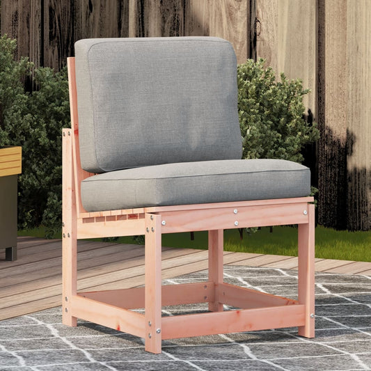 Solid Wood Douglas Garden Chair - 50.5x55x77 cm Patio Seating