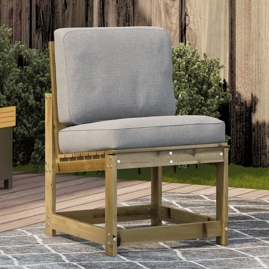 Durable Garden Chair 50.5x55x77 cm Pine Wood - Outdoor Ready
