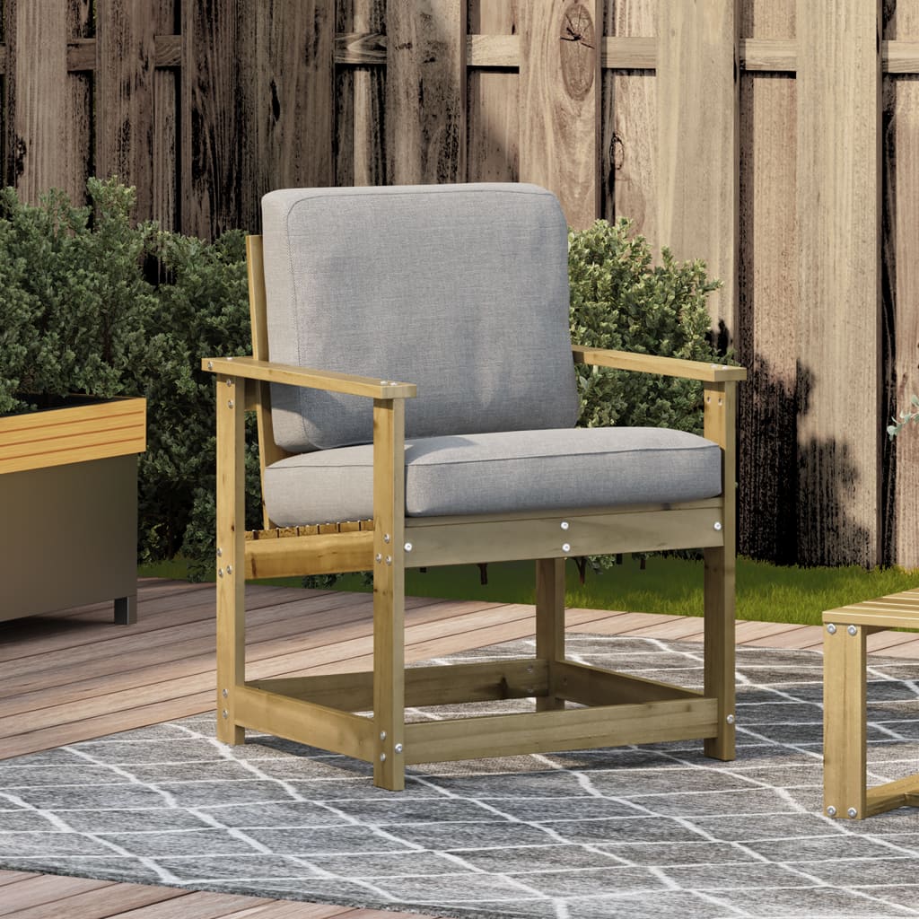 Pine Wood Garden Chair 62x56x77 cm – Durable & Impregnated Finish