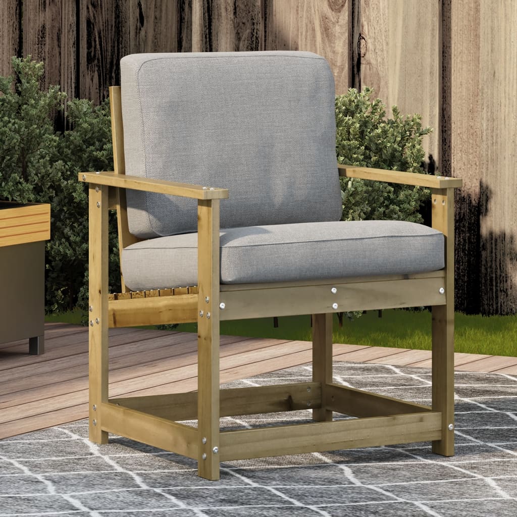 Pine Wood Garden Chair 62x56x77 cm – Durable & Impregnated Finish