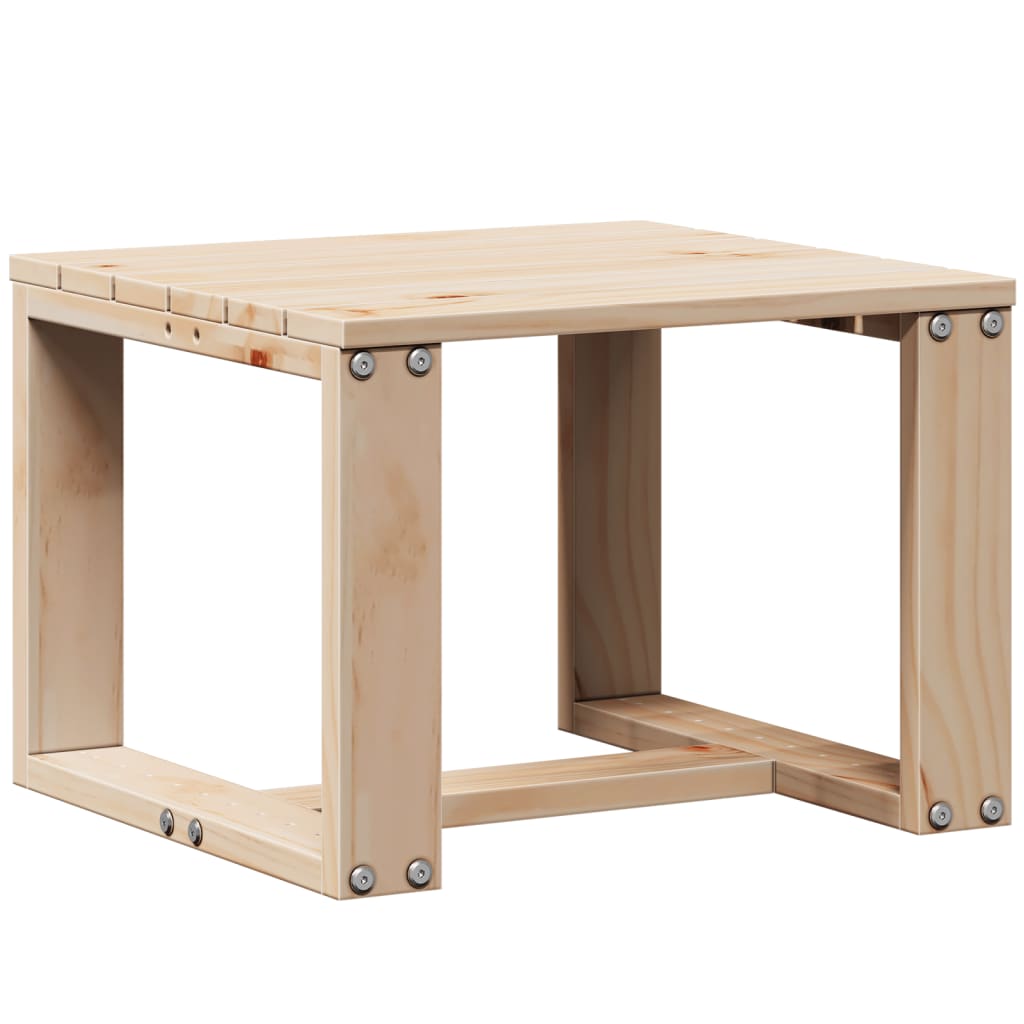 Solid Pine 3-Piece Garden Lounge Set - Stylish Outdoor Comfort