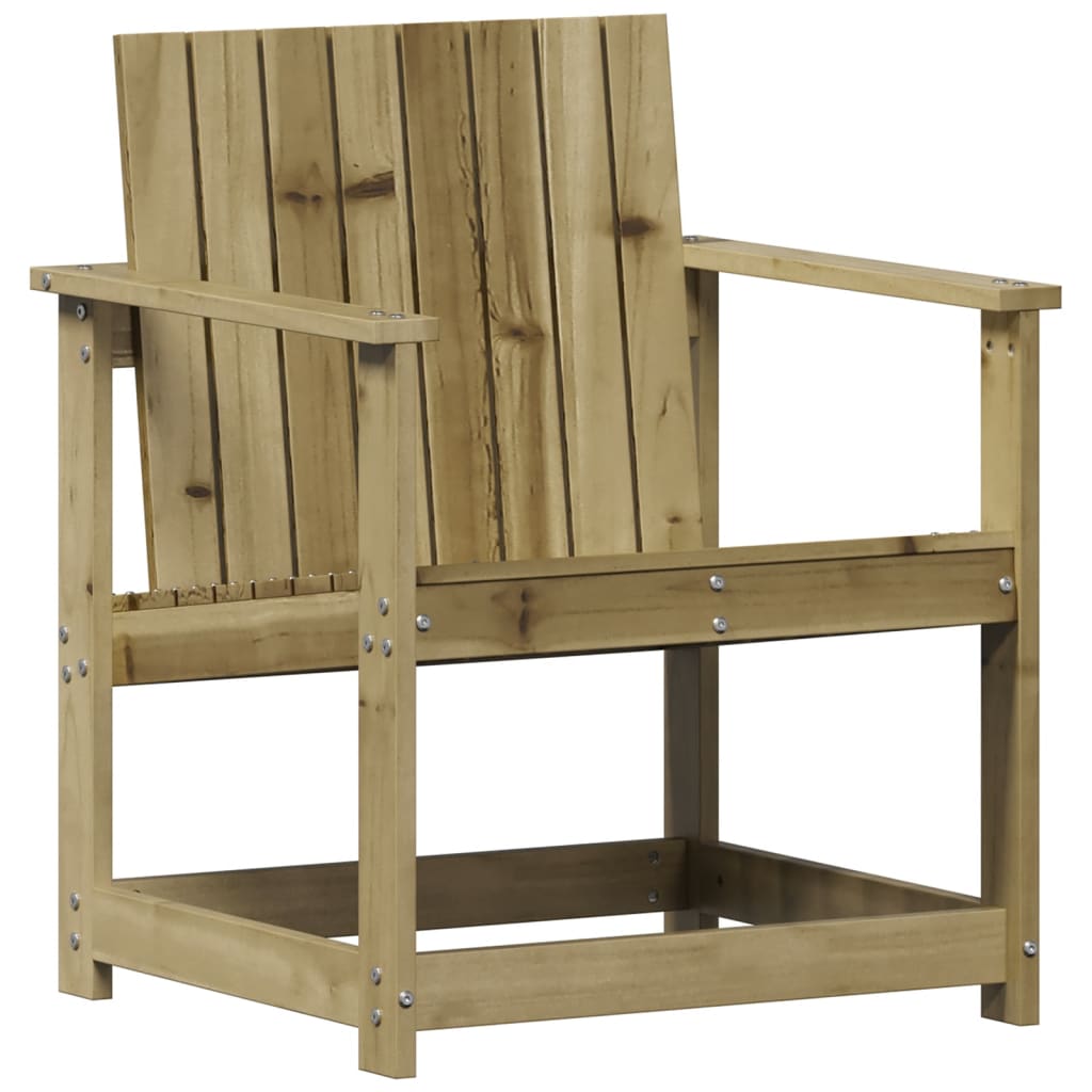 Stylish 3 Piece Garden Lounge Set in Impregnated Pine Wood
