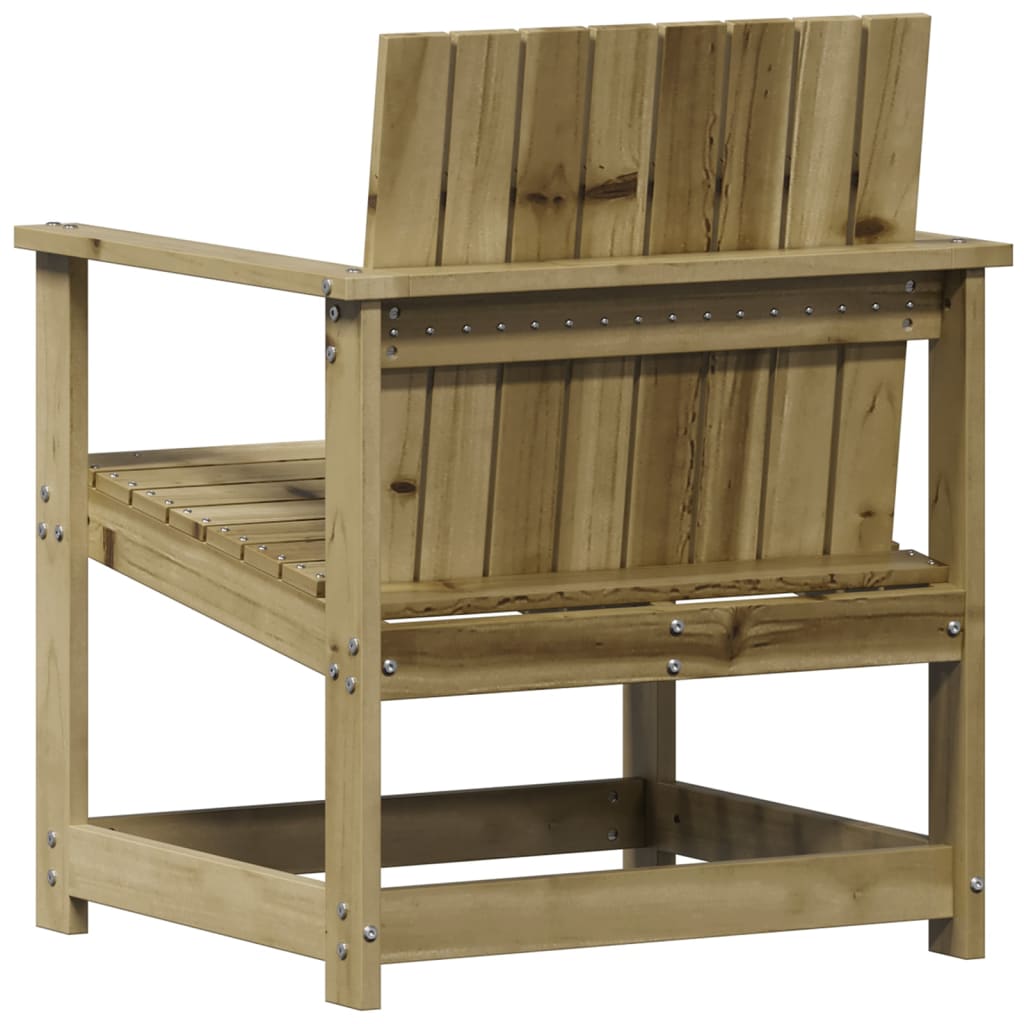 Stylish 3 Piece Garden Lounge Set in Impregnated Pine Wood