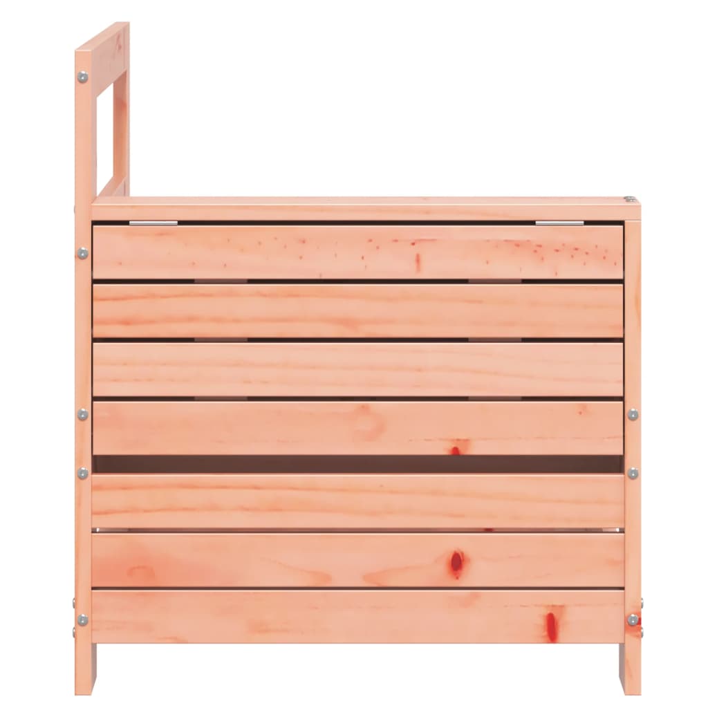 Solid Wood Douglas Garden Sofa with Side Table & Armrests