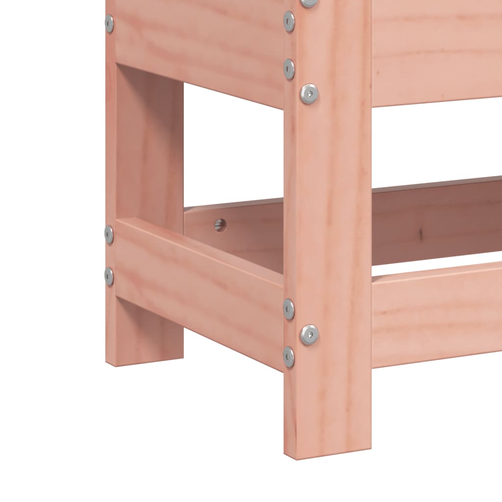 Solid Wood Douglas Garden Footstool, 62x30x32 cm - Durable & Stylish