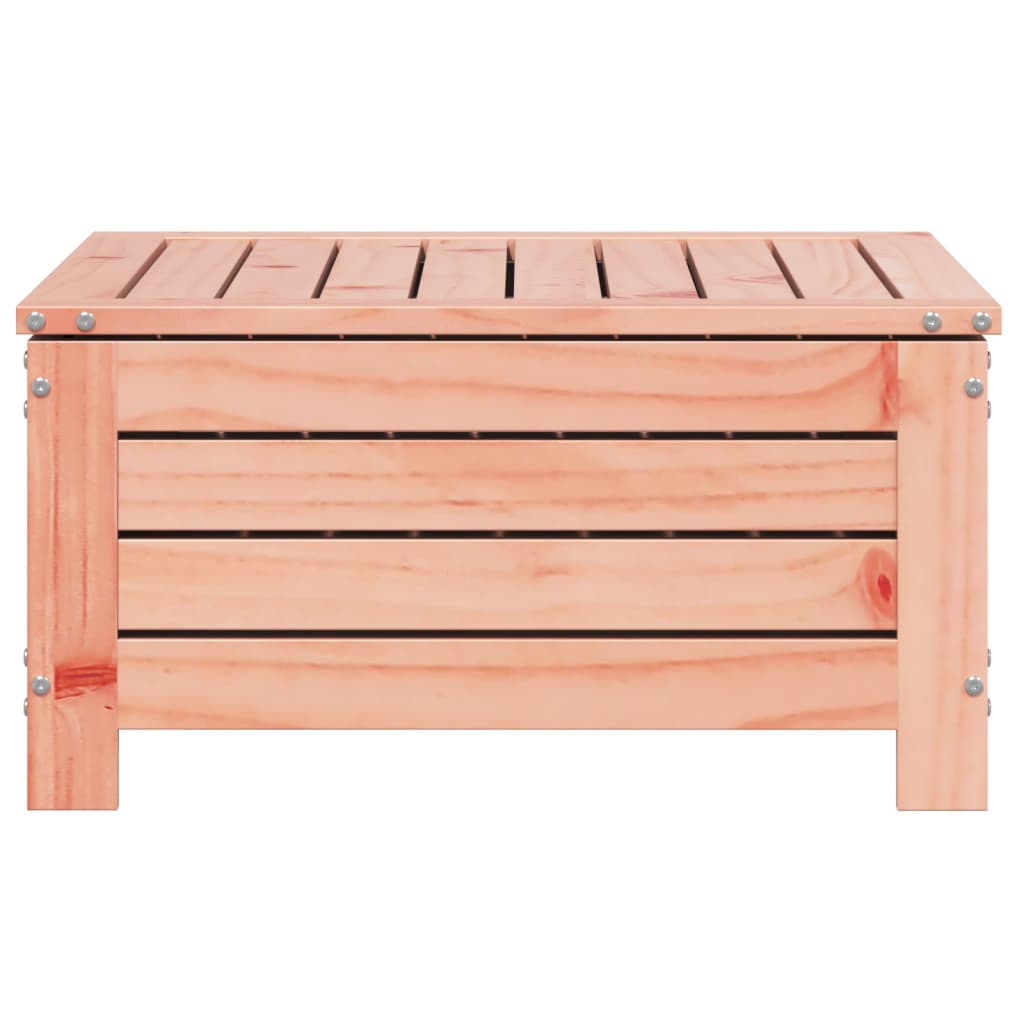 Solid Wood Douglas Garden Footstool 62x63.5x32 cm - Stylish & Durable