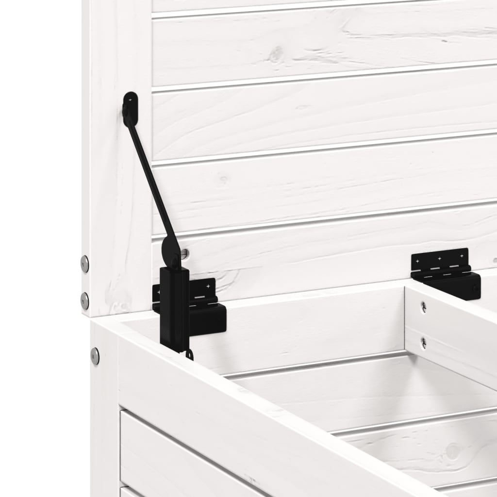 White Pine Garden Footstool - Solid Wood 62x63.5x53.5 cm