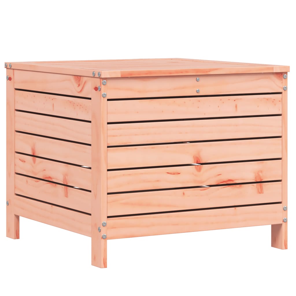 Solid Wood Douglas Garden Footstool 62x63.5x53.5 cm