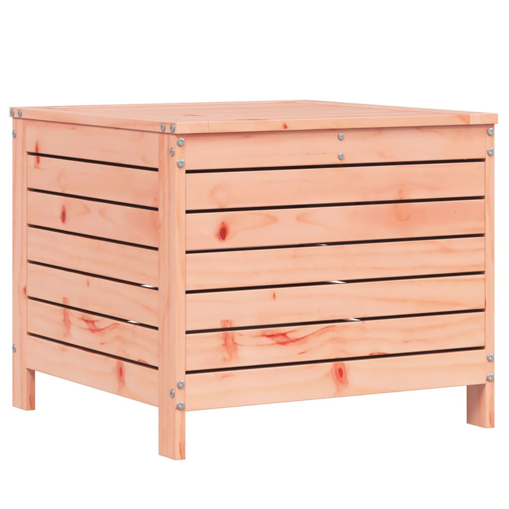 Solid Wood Douglas Garden Footstool 62x63.5x53.5 cm