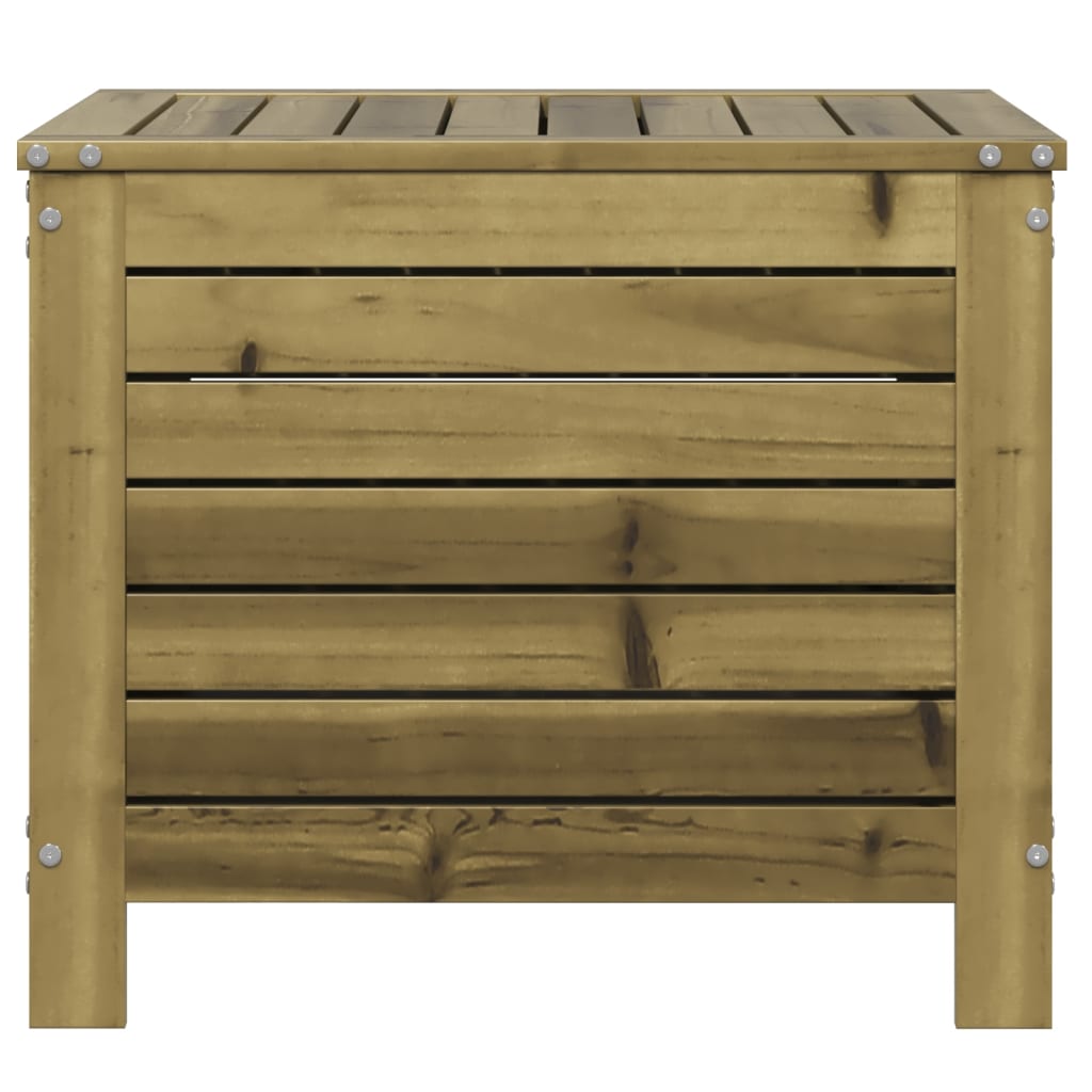Garden Footstool 62x63.5x53.5 cm - Impregnated Pine Wood Stool