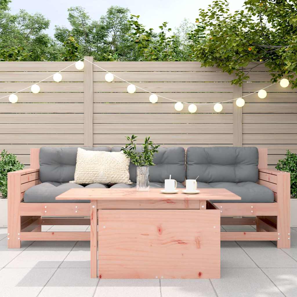 Solid Wood Douglas Garden Table 100x50x75 cm - Elegant & Durable