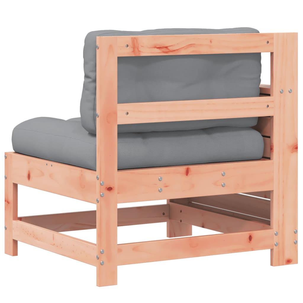 Solid Wood Douglas Garden Sofa with Cushioned Armrests