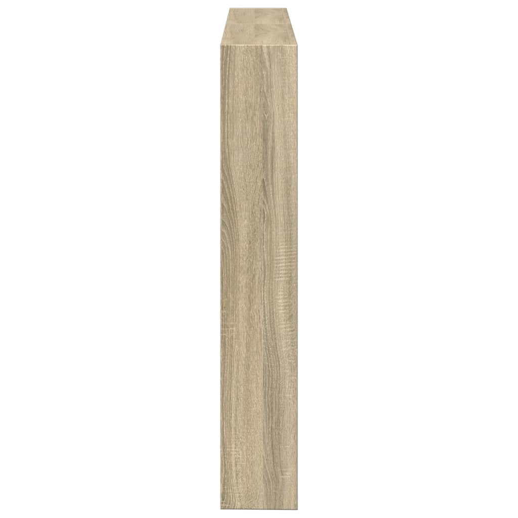 Sonoma Oak LED Headboard Cabinet 140x17x102 cm - Stylish Storage