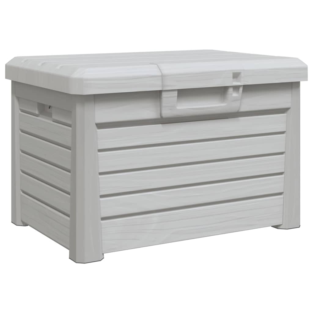 Outdoor Cushion Box, Grey Polypropylene, 73x50.5x46.5 cm Storage Solution