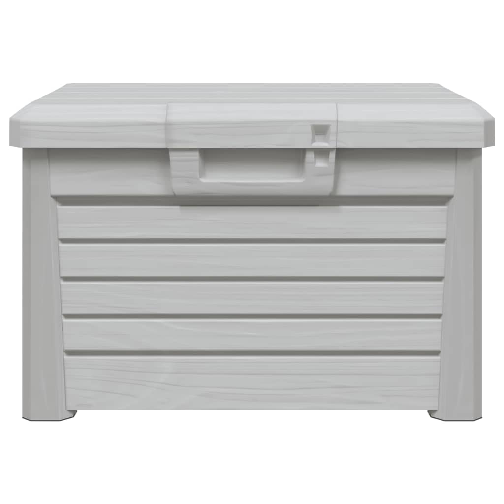 Outdoor Cushion Box, Grey Polypropylene, 73x50.5x46.5 cm Storage Solution