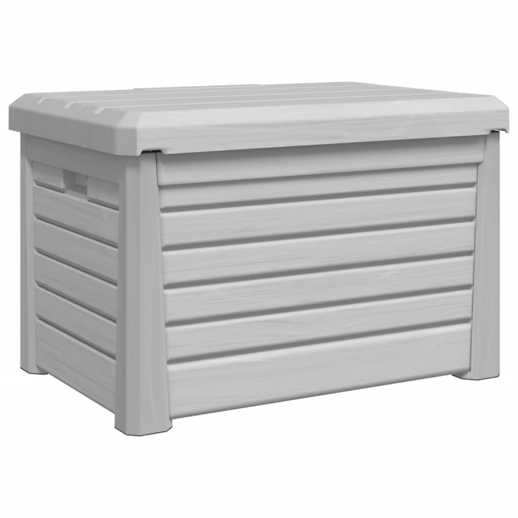 Outdoor Cushion Box, Grey Polypropylene, 73x50.5x46.5 cm Storage Solution