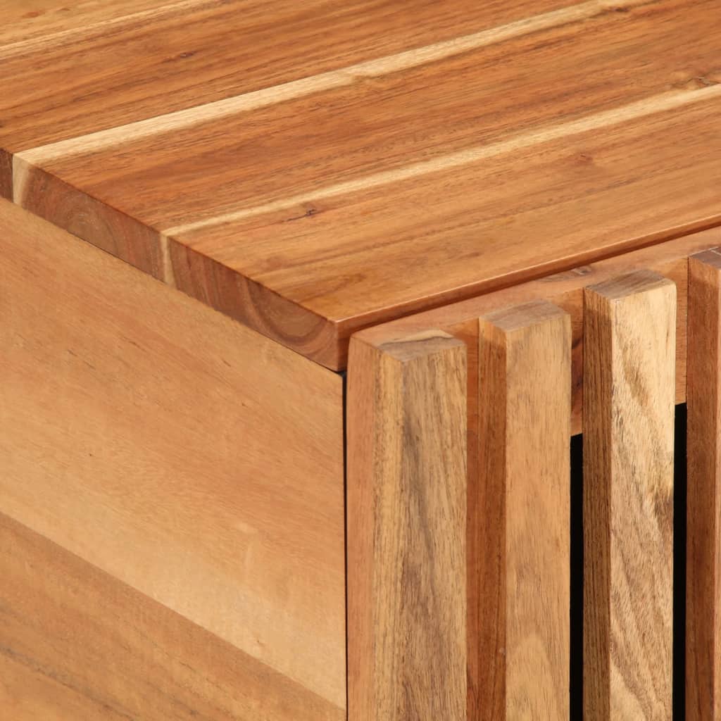 Coffee Table 80x51x40 cm Solid Wood Acacia