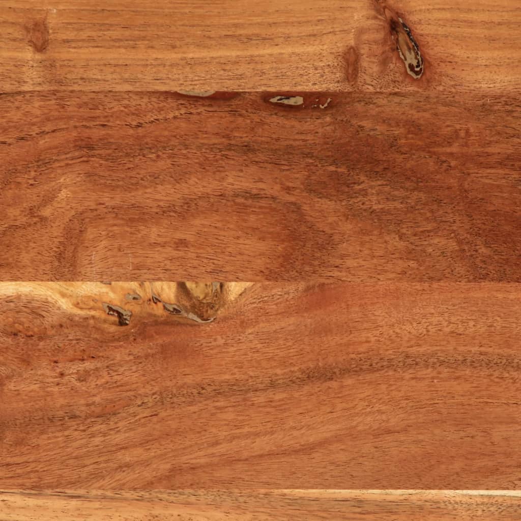 Coffee Table 80x51x40 cm Solid Wood Acacia