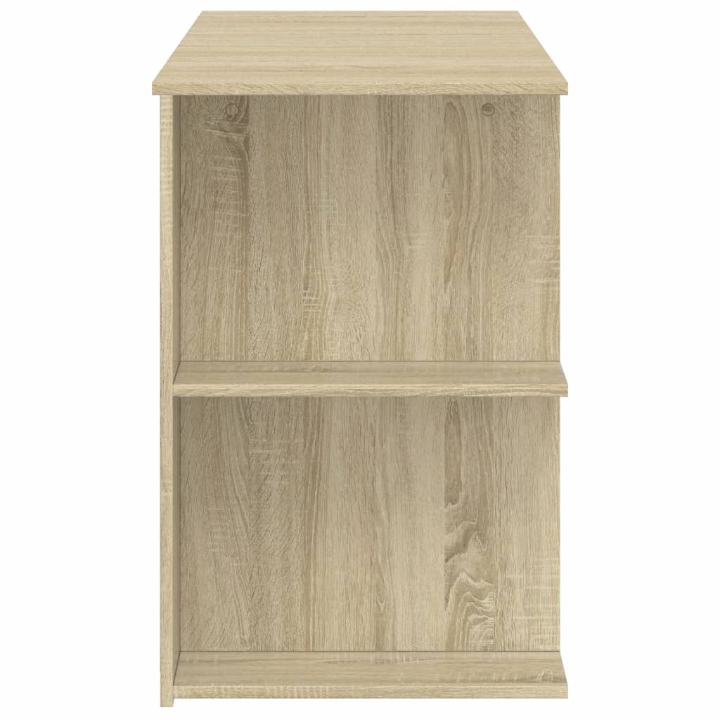Stylish Sonoma Oak Desk 140x50x75 cm - Durable Engineered Wood