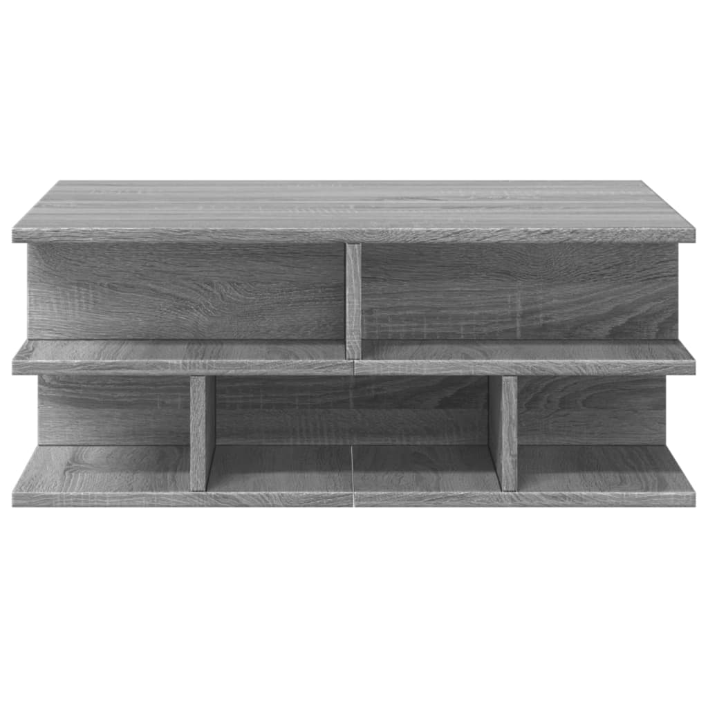 Coffee Table Grey Sonoma 70x70x29 cm Engineered Wood