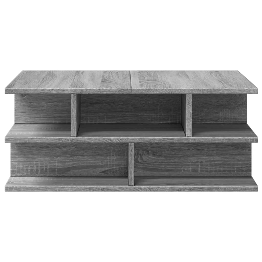 Coffee Table Grey Sonoma 70x70x29 cm Engineered Wood