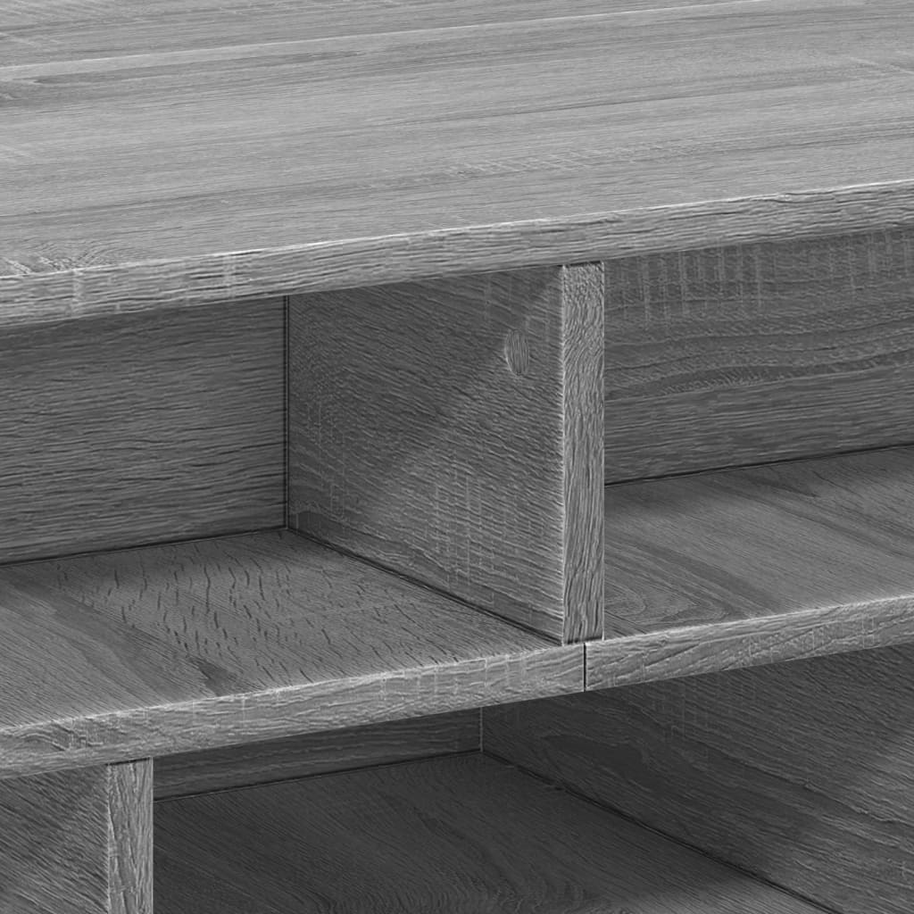 Coffee Table Grey Sonoma 70x70x29 cm Engineered Wood