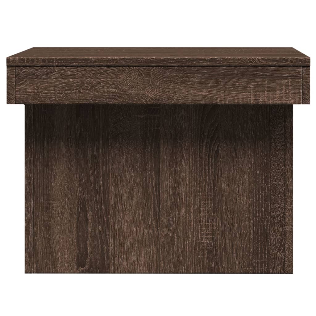 Coffee Table Brown Oak 100x55x40 cm Engineered Wood