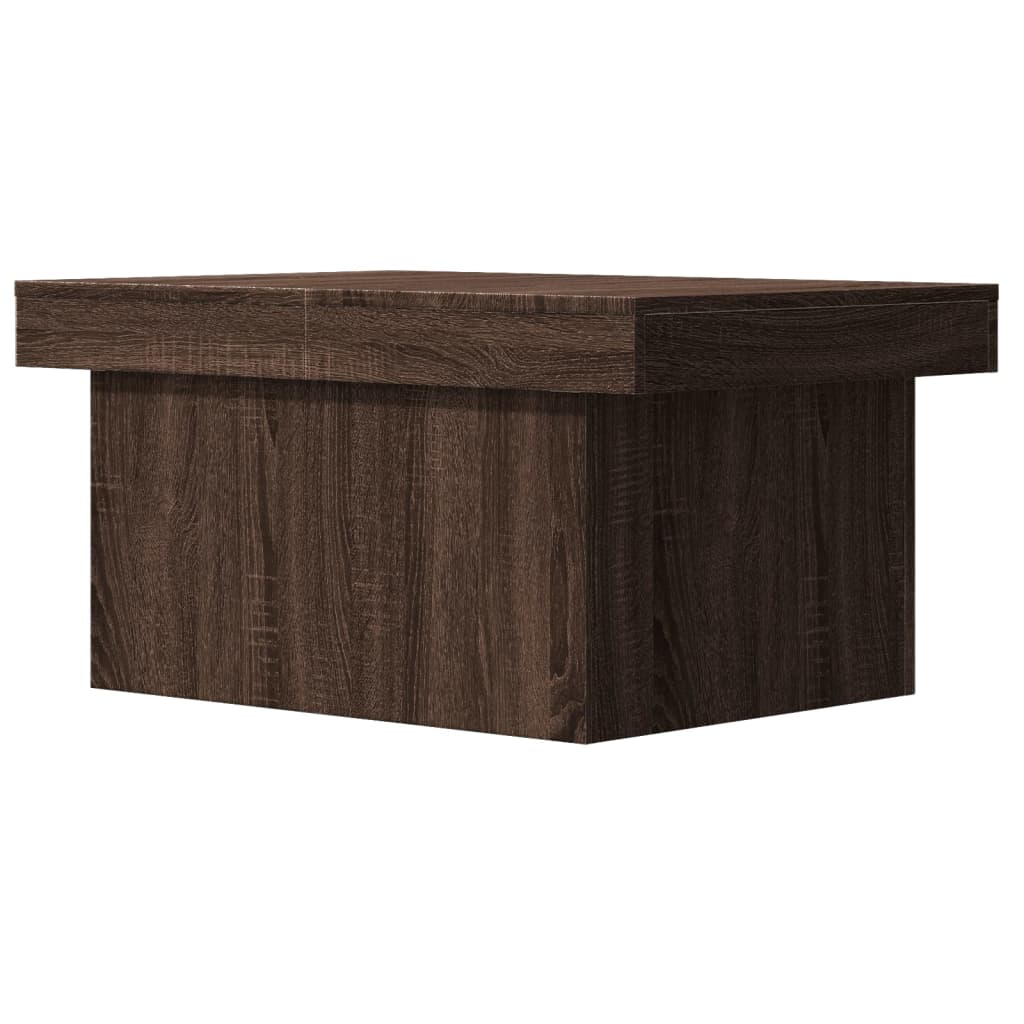 Coffee Table Brown Oak 100x55x40 cm Engineered Wood