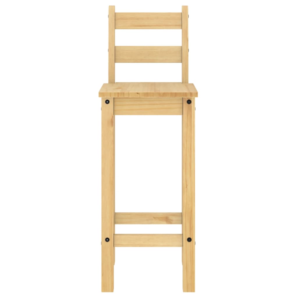 5 Piece Bar Set Solid Wood Pine