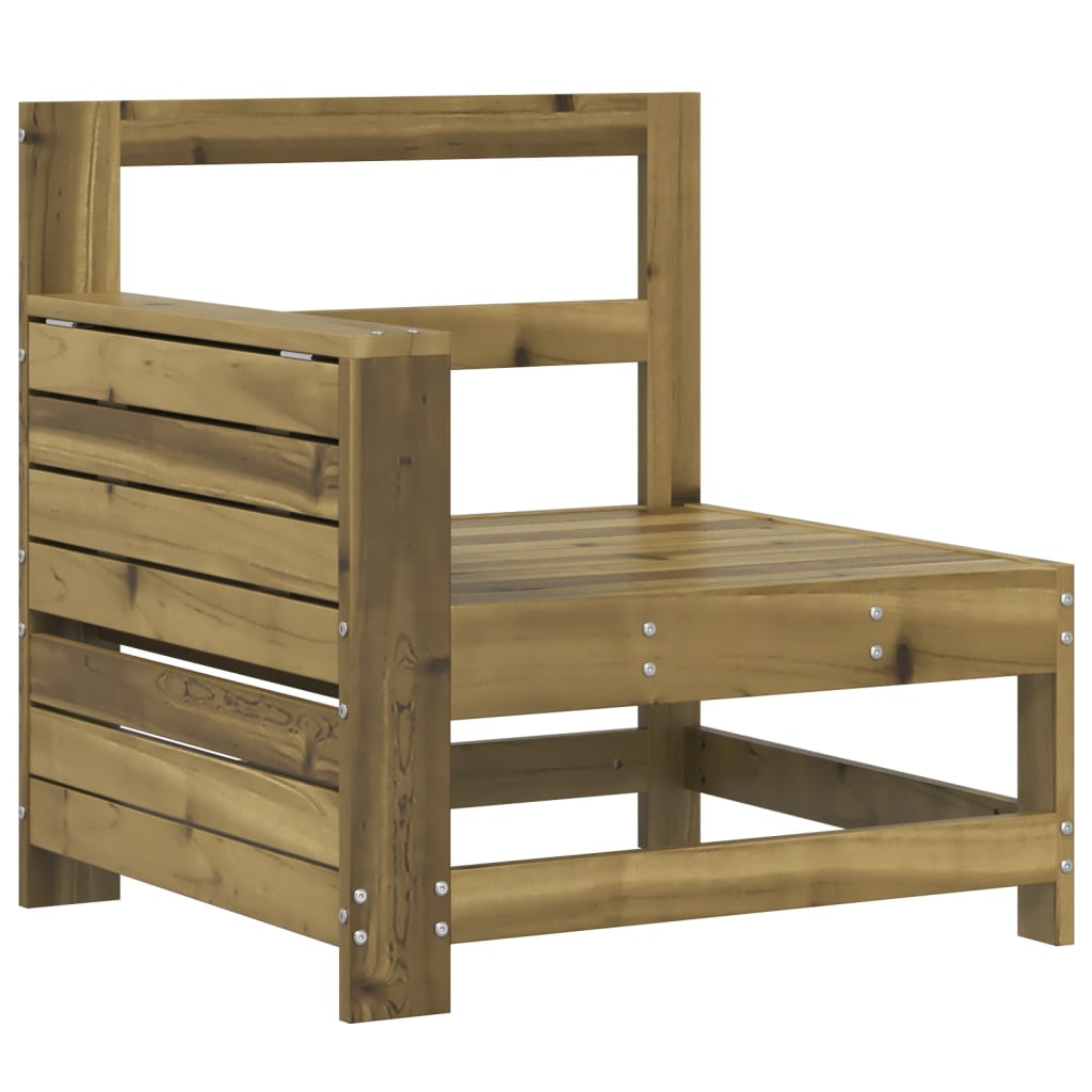 5 Piece Garden Sofa Set Impregnated Wood Pine