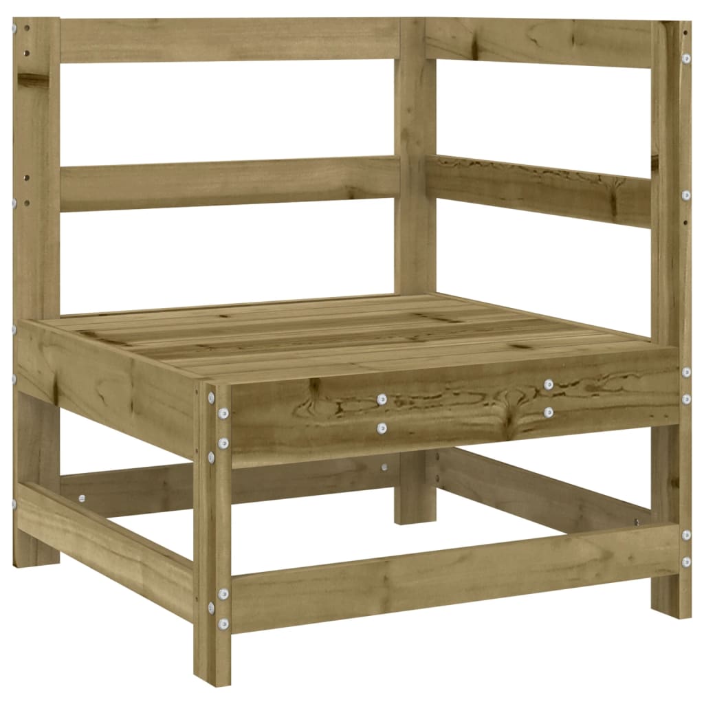 5 Piece Garden Sofa Set Impregnated Wood Pine