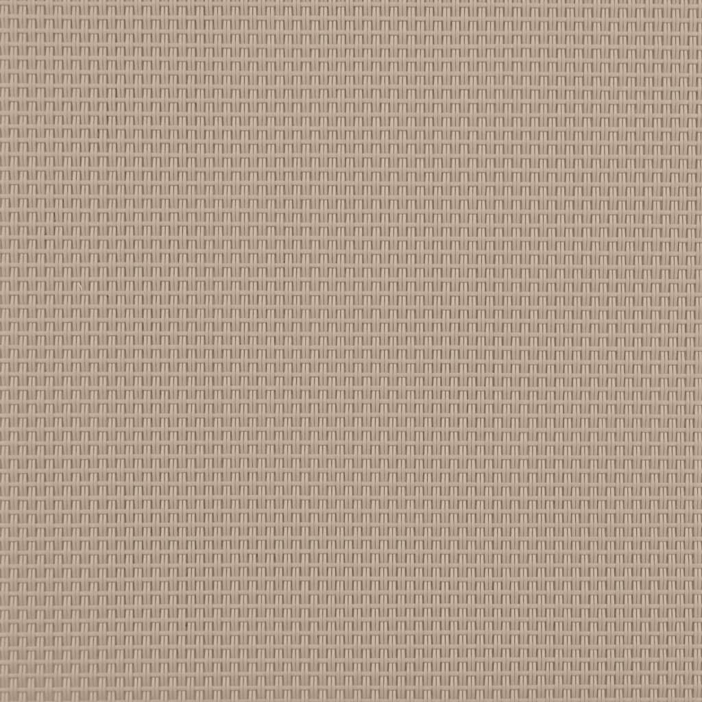 Taupe Acacia & Textilene Sun Loungers Set of 2 - Solid Wood Comfort