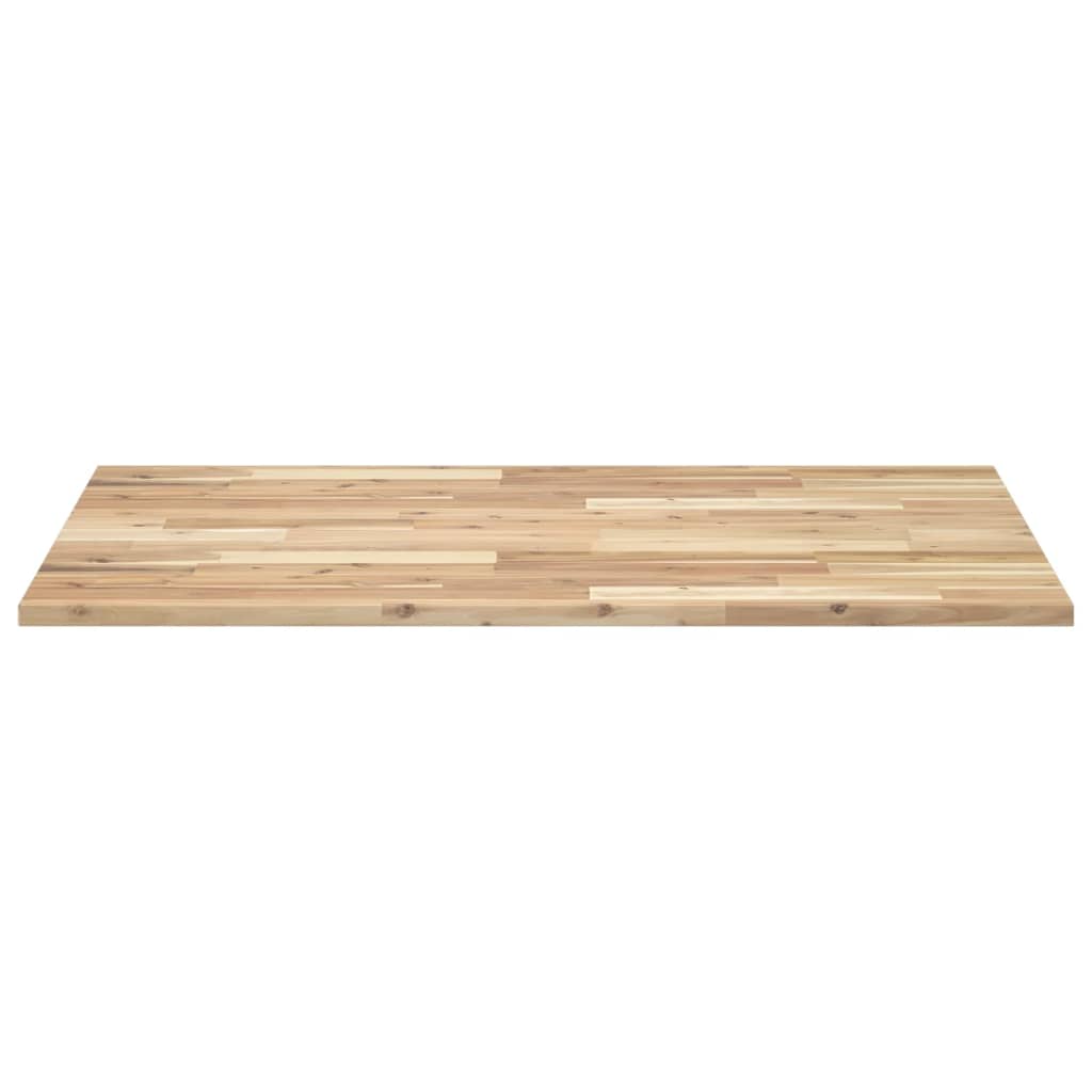 Desk Top Untreated 80x70x2 cm Solid Wood Acacia