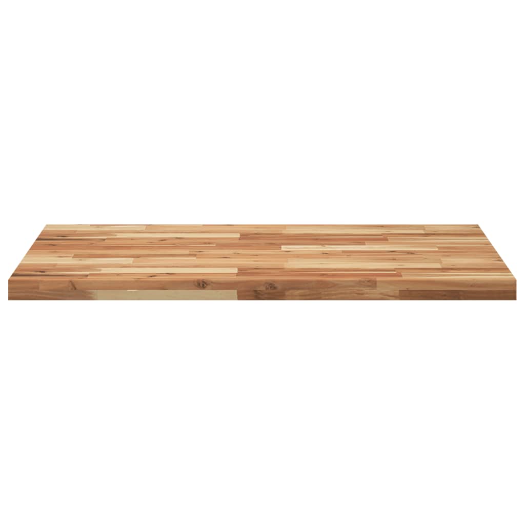 Desk Top Oil Finished 80x70x4 cm Solid Wood Acacia