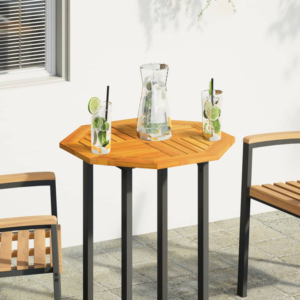 Octagonal Acacia Wood Table Top 60x60x2 cm - Solid & Stylish