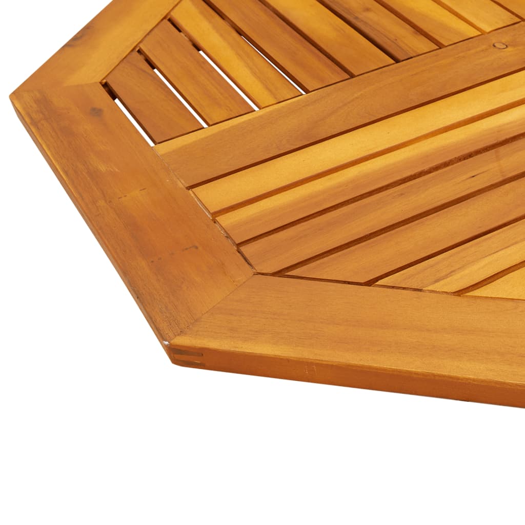 Octagonal Acacia Wood Table Top 90x90x2.2 cm - Solid & Stylish
