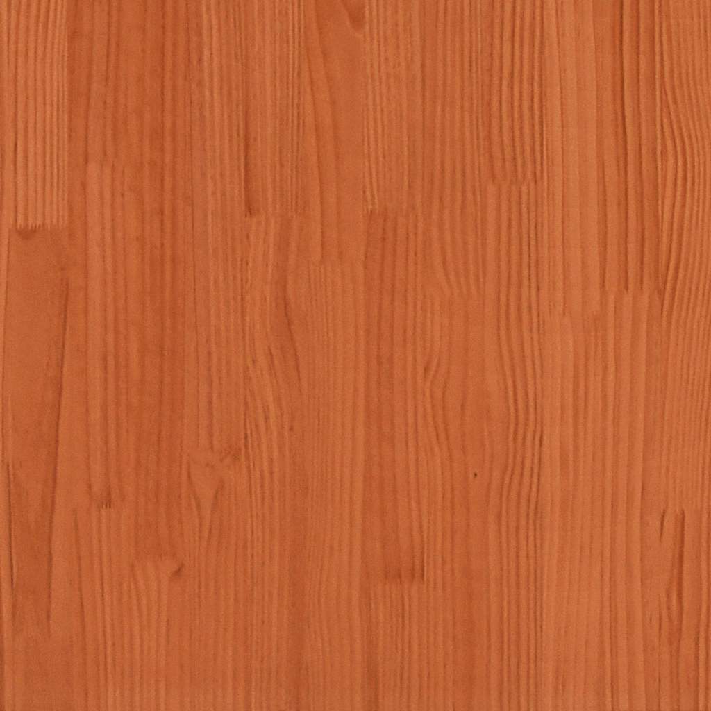 Solid Wood Pine Round Table Top, Wax Brown Ø30x2.5 cm
