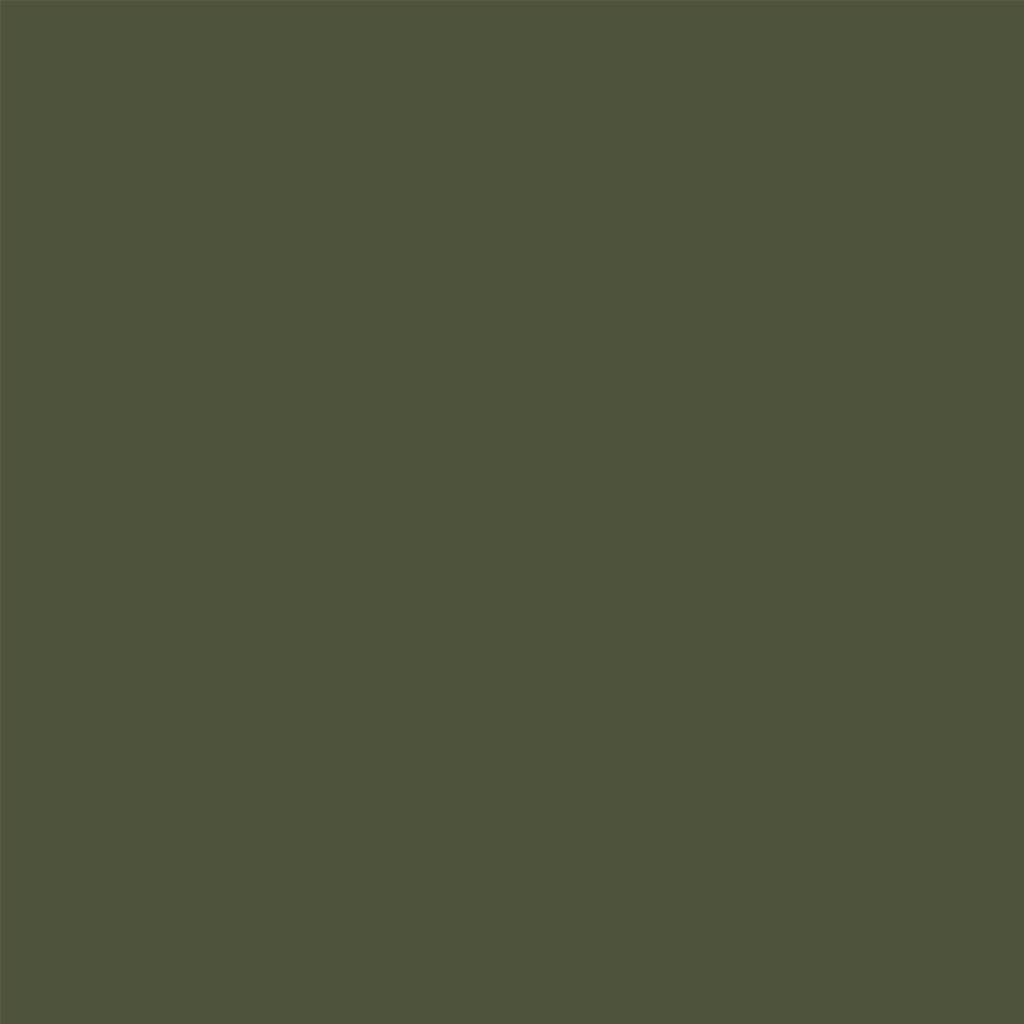 Olive Green Steel Bedside Cabinet - 36x39x60.5 cm
