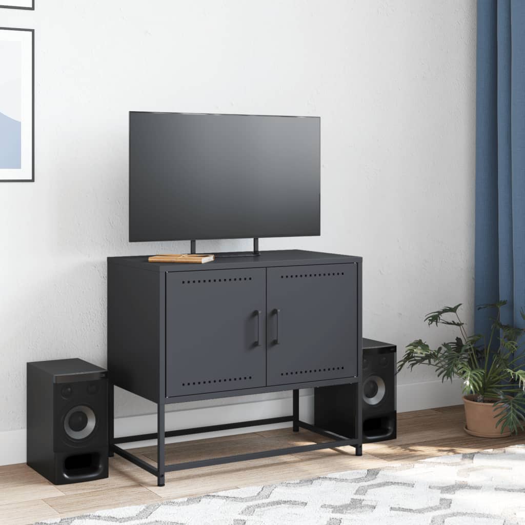 TV Cabinet Anthracite 68.5x39x60.5 cm Steel