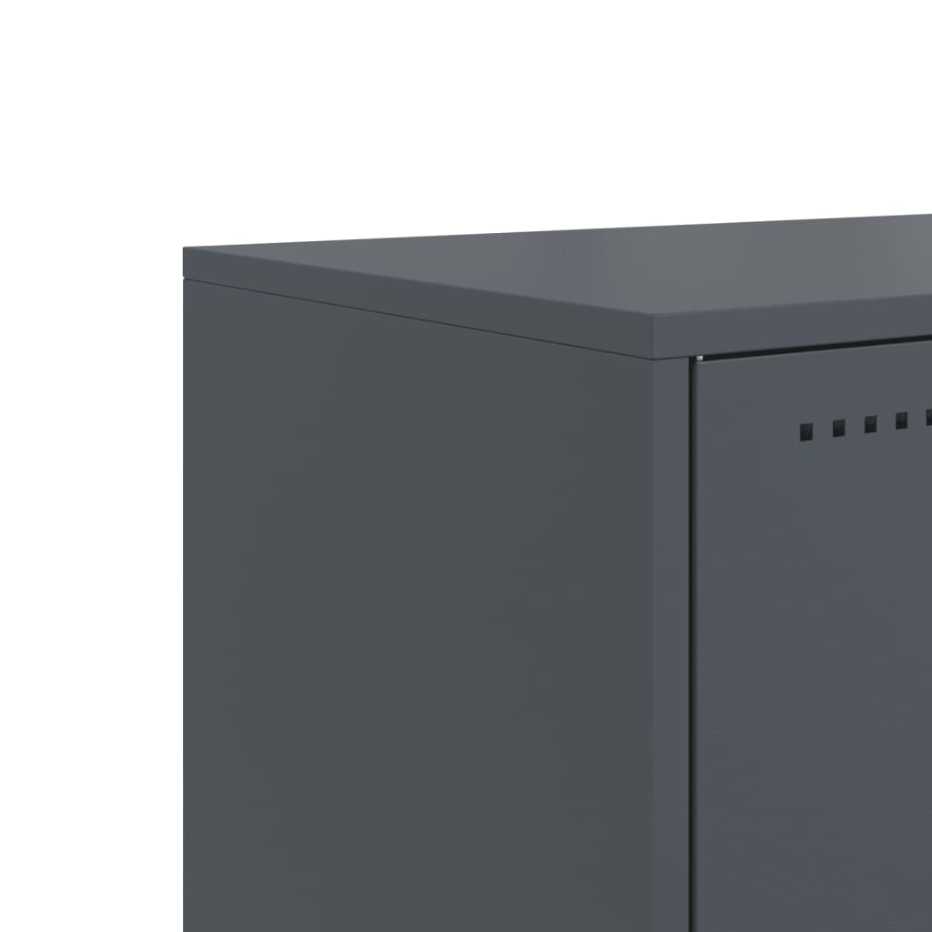 TV Cabinet Anthracite 68.5x39x60.5 cm Steel