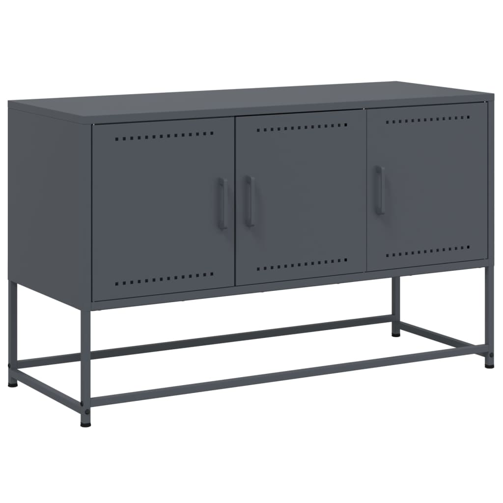 TV Cabinet Anthracite 100.5x39x60.5 cm Steel